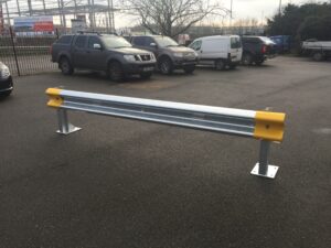 Armco Barrier Setup In Car Parking