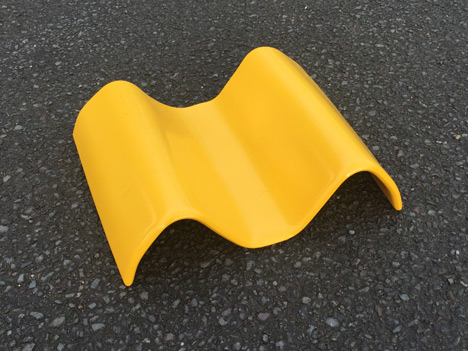 Yellow-PVC-End-Sleeve-RAL1007